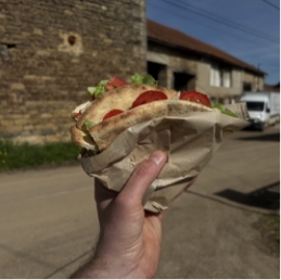 Pizza servie