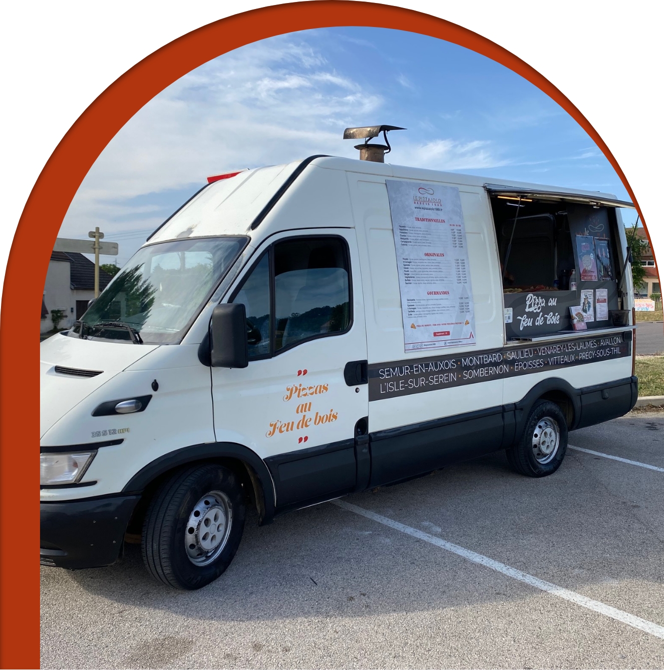 Camion pizza événements