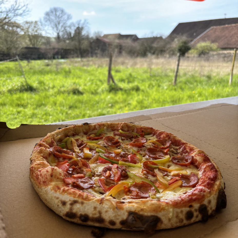 Pizza servie